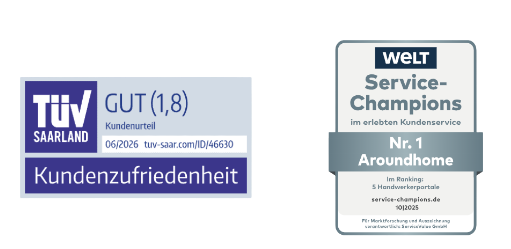 TÜV und WELT Auszeichnungen