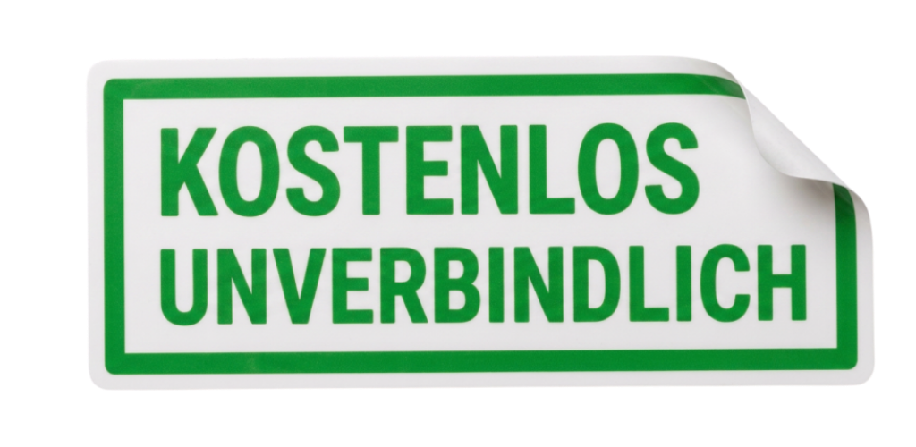 Kostenlos & Unverbindlich